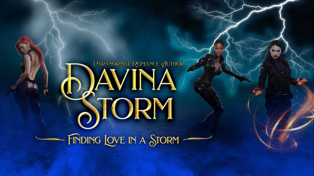 Finding Love in a Storm series by author Davina Storm